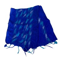 Blue Vantage Wet Felted Scarf 